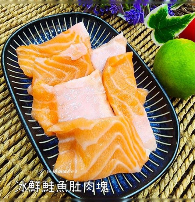 鮮味工坊,挪威鮭魚肚肉塊（帶皮）